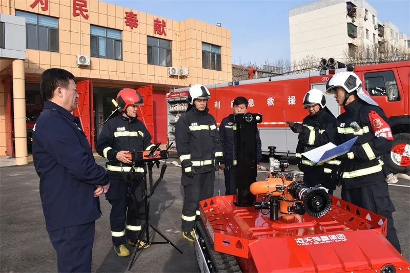 “新戰(zhàn)友”入列，使命必達(dá)， 北京凌天智能助力東營(yíng)油田消防隊(duì)
