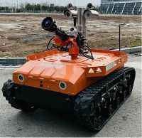 防爆消防滅火偵察機(jī)器人【重型超級動力】 (第10代，360°固定云臺+語音控制）
