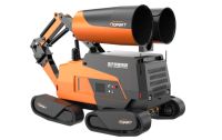 RXR-YM60000GD消防排煙滅火破拆機(jī)器人 (油動(dòng)液壓、破拆機(jī)械臂、80國產(chǎn)消防水炮)